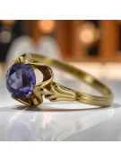 Vintage Ring Alexandrite 14K Yellow gold vrc023y